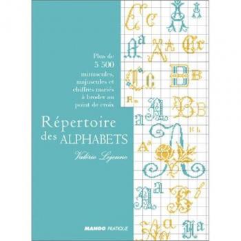 Valérie Lejeune Répertoire Des Alphabets : Plus De 5 500 Minuscules, Majuscules Et Chiffres Mariés À Broder Au Point De Croix