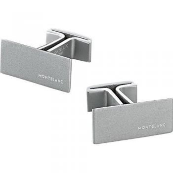 Gemelli Montblanc M Uomo Acciaio Inox Spazzolato Argento