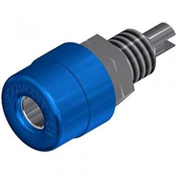 SKS Hirschmann BIL 20 Blue Vertical Socket, 4mm Pin Diameter