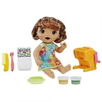 Baby Alive Nudelmaschine Puppe, braunhaarig