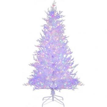 180 cm Weihnachtsbaum mit 383 Astspitzen und LED-Beleuchtung