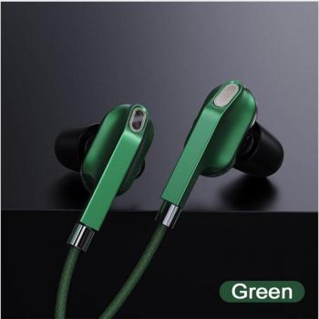 REHIMM SoundForce 4‑Bobine – Casque Double Dynamique à Bass Boost et Micro Contrôlé 3,5 mm