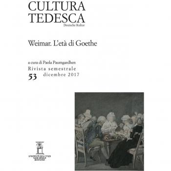 Cultura tedesca. Weimar. L'età di Goethe