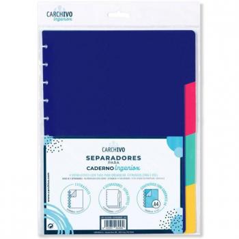 Divisórias A4 Ingeniox para Caderno Inteligente