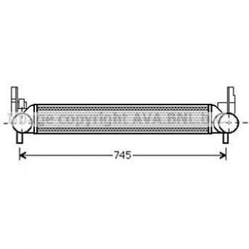 Intercooler di Qualità AVA per Seat Ibiza 1.4 TDI (STA4039)
