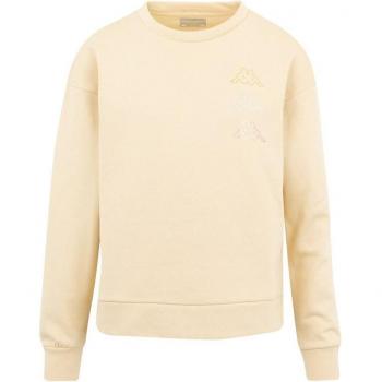 Sudadera Kappa Kifoli beige mujer