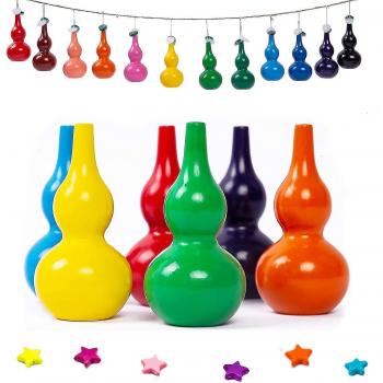 Ceras “PegaPalma” – 12 Colores para Niños