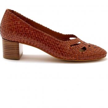 Escarpins Marbre Marron Confort