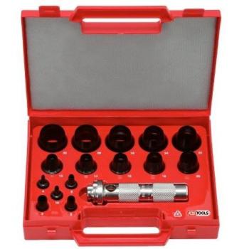 Coffret d'emporte-pièces interchangeables 3 à 30 mm