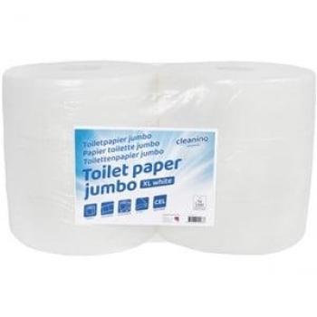 Cleaninq Maxi Jumbo 2‑laag toiletpapier (350 m) – Wit