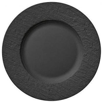 Villeroy & Boch Black Ceramic Dinner Plate
