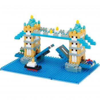 NanoBlock Tower Bridge Modell – 580 Teile – Mittelstufe 3