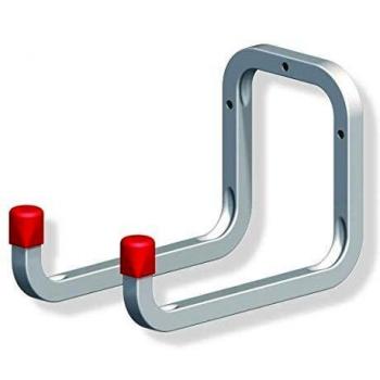 Double Hook Alfer Steel Galvanised Tool Ladder Storage 90 X 120 X 98mm