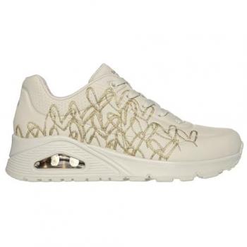 Skechers Uno Golden Heart Femme 38 – sneakers élégantes