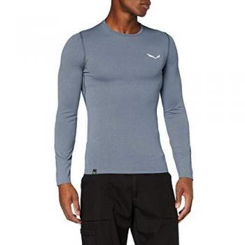 Salewa Pedroc 2 Dry Herren T-Shirt, Flint Stone Melange, 46/S