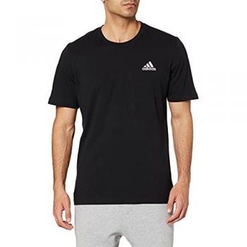 Adidas Men's Essentials Single Jersey Linear Logo T-Shirt