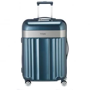 TITAN 4-Rad Trolley M mit TSA Schloss, Serie SPOTLIGHT, 67 cm, 69 Liter, North Sea
