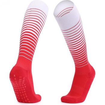 Breathable Stripe Football Socks for Adults