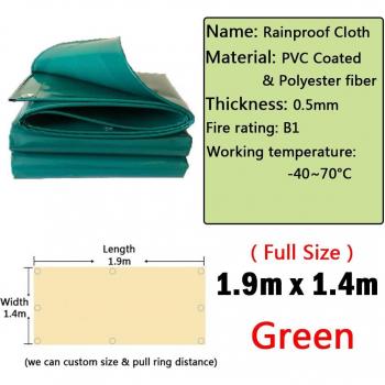 Vela de Sombra Impermeable 600GSM