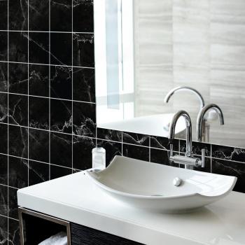 Pared Decorativa Marmol Rio 24 vinilos 15x15