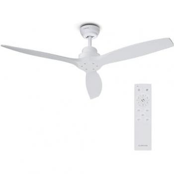 Klarstein Santa Elena Ventilateur de Plafond Bois 6 Vitesses