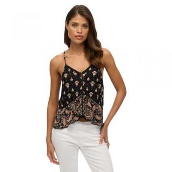 Caraco à Liseré Échelle Black Superdry Femme