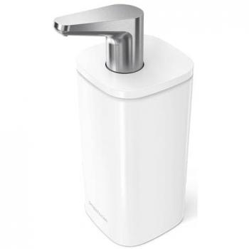 Simplehuman 295 ml Seifenspender, pulsbetrieben, weiß