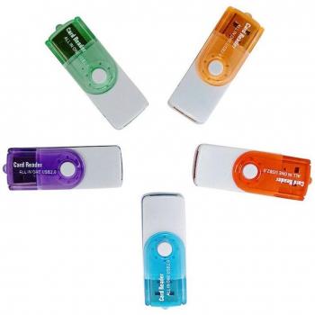 Lecteur de carte mémoire USB 4 en 1 intelligent