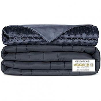 Removable Cover Weighted Blanket by Newentor