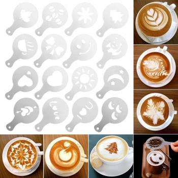 Durable Coffee Stencils for Cafe Decoration