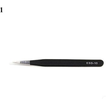 Acier Inoxydable Pincette Sourcil Droit et Courbé – Strass