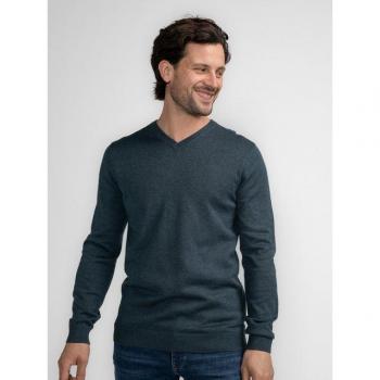 Petrol Industries V‑Ausschnitt Basic Pullover –