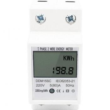 LCD Digital Energy Meter 5-80A DDM15SC
