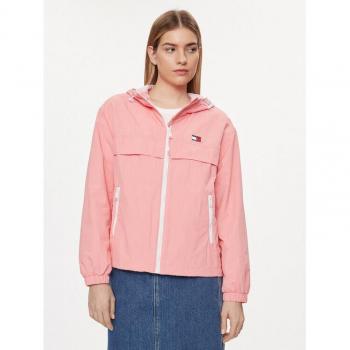 Chicago‑Windjacke von Tommy Jeans – Rosa, Regular Fit, Code 17747