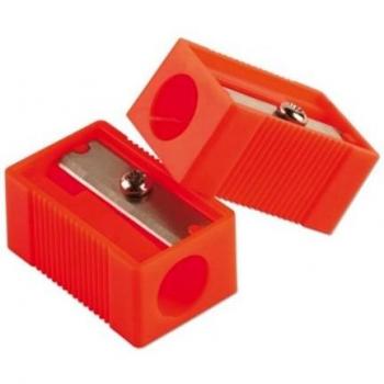 Expositor de Sacapuntas SQUARE MILAN, 60 Unidades, Colores Variados