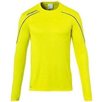 UhlSport Kinderstream 22 Langer Ärmel (Limonengelb/Schwarz) – 128