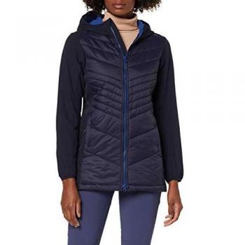 Grey/Black Women's Outdoor Softshell Jacket with Hood