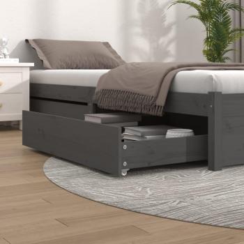 Pine Wood Underbed Drawers