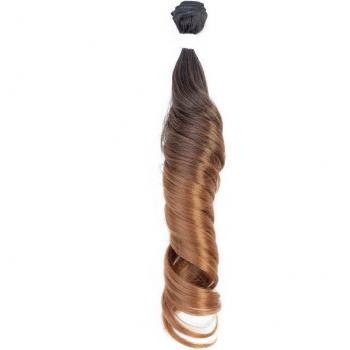 Miss Rola Ombre Hair Bundles Loose Wave T1B/30 18-22'' 6pcs Free Closure