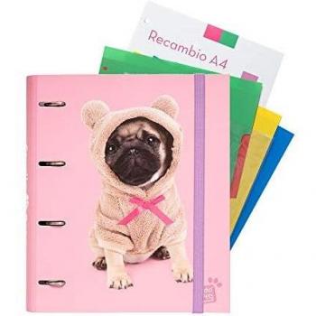 Carpeblock 4 anillas Perros Studio Pets