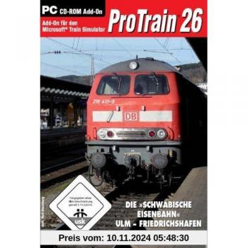 Simulateur de Chemin de Fer ProTrain 26 : Ligne Ulm-Friedrichshafen