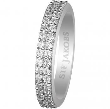 SJ‑R10762‑CZ/58: Sif Jakobs Ring Corte Due für Damen (58 mm, 18,5 mm)