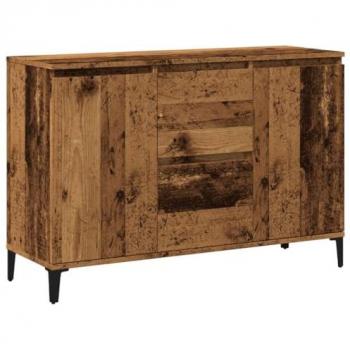 Armoire de rangement vieux bois 102x35x70 cm