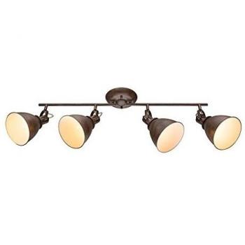 Giorgio 4-Light Ceiling Fixture in Rust