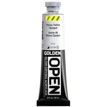 Acrylverf SlowDry, Opaque Yellow, 2 fl oz – Golden Hansa