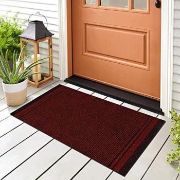 RUGSX 3066 Malaga Red Runner, 1 m x 0.92 m, Non‑Slip