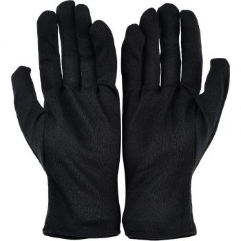 Guantes finos unisex de etiqueta negra, para protección solar y actividades de baile, 5/3/1 pares