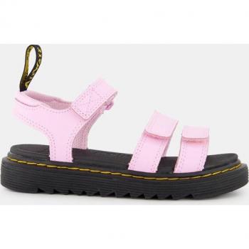 Sandalias Klaire de niña de Dr. Martens con tiras y cierre de velcro