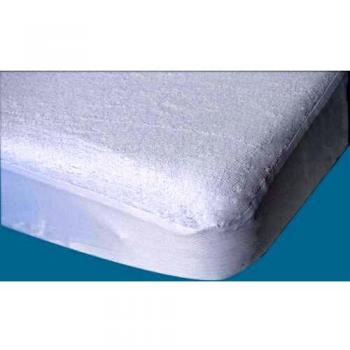 DRAP-HOUSSE PROTEGE MATELAS BLANC 40X80