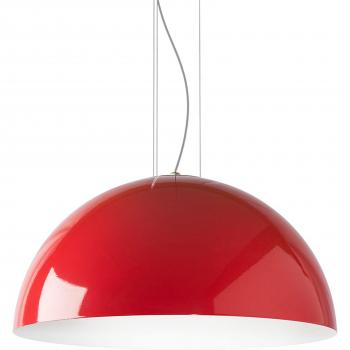 Brillance Rouge et Blanc Suspension Lumicom 40 cm
